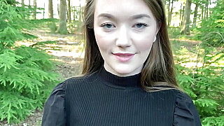 Hot Teen POV Outdoor Blowjob Porn Video