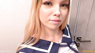 My Stepsister is a Hot Schoolgirl with Big Tits! - Fucked her Tight Pussy and... Porn Video