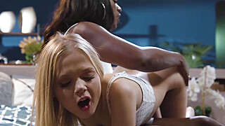 Im spanking my hot wife and stepdaughter Porn Video