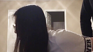 Hot UCSD Chinese student gets pounded hard and cum on face during zoom class Porn Video