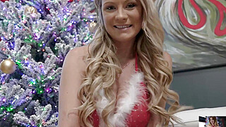 Step Mom gives Me the Best Christmas Present Ever - Ellie Tay - Taboo Heat -... Porn Video