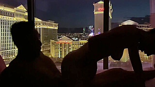 VEGAS DANCERS FUCK IN HOTEL - Hot Silhouette Sex Porn Video