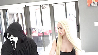 GhostFace booed up with his girl Skylar Vox Porn Video