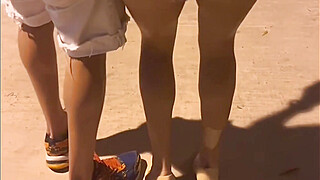 hot married blonde fucking two strangers in the parking lot after leaving the... Porn Video