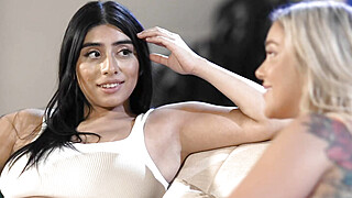 My bestie is my first lesbian experience Porn Video