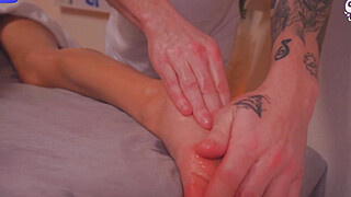 Masseur Fucks His Horny Client Hard During the Massage Session Porn Video