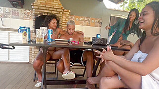 Leaked on the net! Young influencers swapping partners in the pool Part one... Porn Video