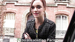 - Stranded Teens - Lea Guerlin - Horny French Amateur Car Sex Porn Video