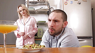 Cutie in funny outfir fucks and shows the result of his internal ejaculation Porn Video