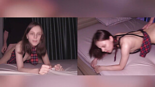 She Just Turned 18 - Tight School Girl Was Too Good To Resist Porn Video