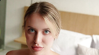 He Got Turned on byHis Stepsister Wearing Cute Stockings and Persuaded her to... Porn Video