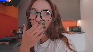 My Step Sister Decided To Make Cookies But Had To Suck And Fuck Again... Porn Video