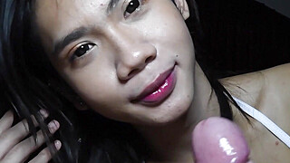 Hairy asshole Thai ladyboy teen drilled Porn Video