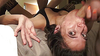 "FUCK ME HOW YOU WANT TO" - ROUGH SEX FOR BRUNETTE BABE ABBIE MALEY Porn Video