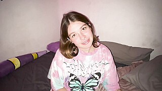 HE DOESN'T WANT ME TO RELAX. HE CHOKES ME WITH HIS COCK! Porn Video