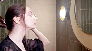 My Stepbrother, a Jerk-Off, Cum right in my Vagina Crempie Porn Video