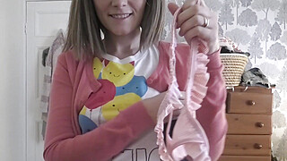 Sister Creams In Your GFs Panties Porn Video