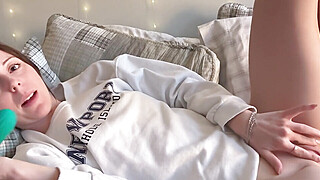 Convincing your Girlfriend to Fuck but she makes you watch instead GFE Loud... Porn Video