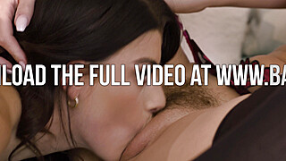 Lesbian MILF unlocks a teen slaves pussy Porn Video