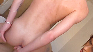 One more friend invited for hard threesome Porn Video