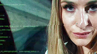 Futuristic Cyber Truck Threesome with Angel Youngs and Violet Myers.... Porn Video