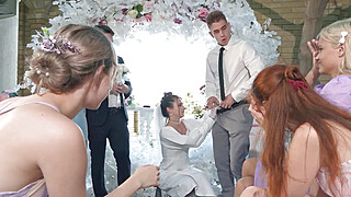 WEIRD WEDDING WITH A WHORE! BRIDE4K COMPILATION Porn Video
