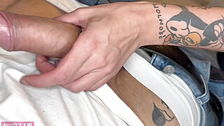 I caught my roommate jerking off in my room! Porn Video