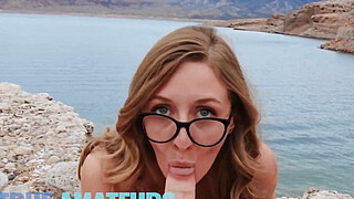 TRUE AMATEURS - Naughty Molly Surprises Connor By Taking Off His Pants And... Porn Video