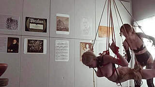 Cock-sucking, ass eating bondage puppet Rebel Rhyder used and spanked by... Porn Video