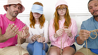 A Deal's A Deal - Amber Stark and Scarlet Skies Porn Video