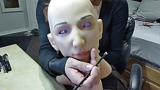 Casually Nancy 1! Your cute, plastic, rubber girlfriend painting her new... Porn Video