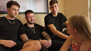 Wild Orgy Smashing Sammm Next Door's Tiny Pussy!!! 2 Cocks For Her Pussy! Porn Video