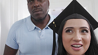 Graduating Hottie Practices Pornstar Skills On Stepdaddy Porn Video