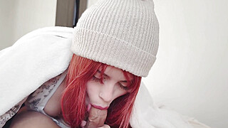 My hot stepsister gives me a great gift for the holidays Porn Video