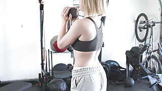 I like the smell of my tomboy gfs sweat Porn Video
