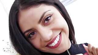 Big dick for beautiful Latina smile POV style Porn Video