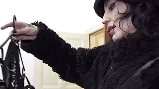 GERMAN SCOUT - Small Goth Brisen Casting Porn Video