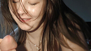 Huge Boob Vanessa Klein Sucking On A Soft Dick And Tries To Get Camaeraman... Porn Video