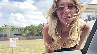 Bonnie Blue Fucks In Self Driving Tesla Porn Video