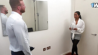 I let my boss CREAMPIE me for a PAYRISE and then he TOOK THE CONDOM OFF and... Porn Video