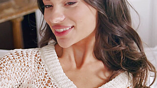 WOWGIRLS Beautiful brunette girl Eva Blume making her pussy wet Porn Video