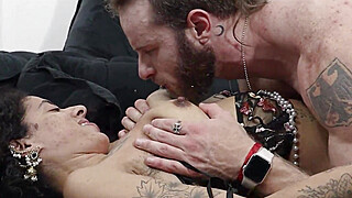 Hairy Indian girl fucking a dirty, horny and greasy pseudo-vinking Porn Video