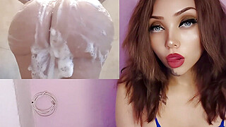 Perverted stepson Fucks His Step Moms Big Ass In The Shower Porn Video