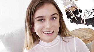 Pam in sheer top enjoys getting dicked POV style Porn Video