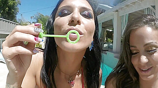 4th of July Girlfriend Fun with Romi and Abi Porn Video