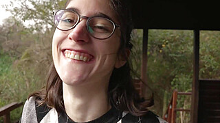 Petite Horny Teen Fucked in Public Park - Almost Caught! - Outdoor Porn Video