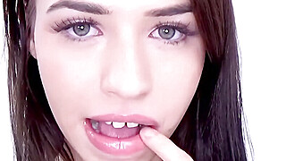 Sweet girl decides to suck dick at POV casting audition Porn Video