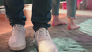 Fake Hostel - Sudden Threesome for New Lovers Porn Video