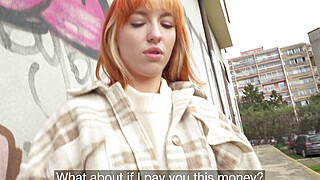 PublicAgent Lilly Mays -  Redhead Russian Reveals All Porn Video