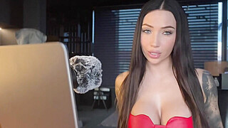 Candy Love, Porn ASMR Reaction, Extreme SQUIRT ! Tied and Fucked in... Porn Video
